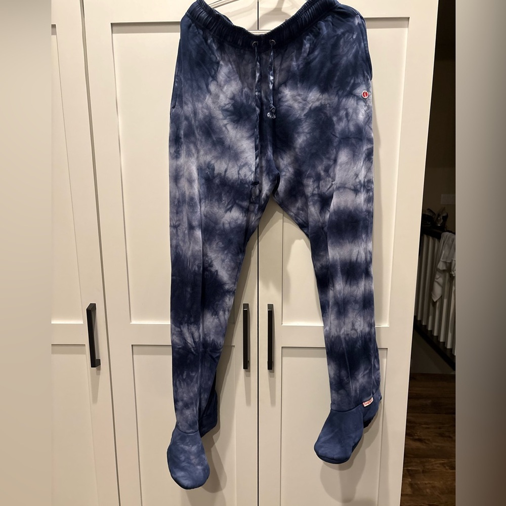 Women’s Feejays Blue Tie-Dye Joggers